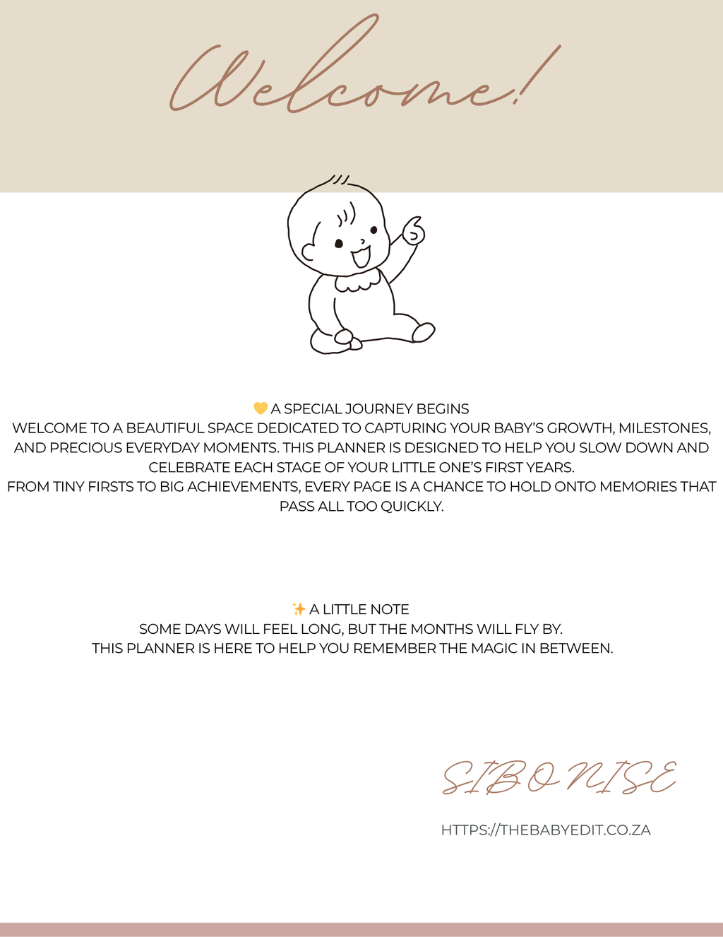 Babys first year